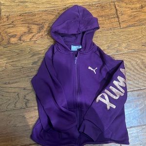 Puma girls sweatshirt